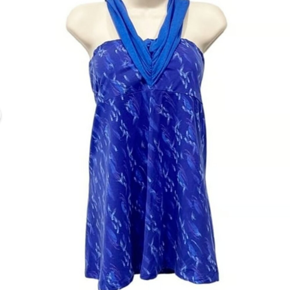 Kuhl Kai Convertible Skirt/Halter Top/Strapless Top Blue 3-in-1 Styling NEW - Picture 2 of 8